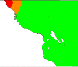 Risk assessment zones