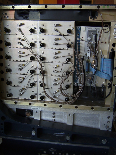 Fluorescence lidar: Spectrograph