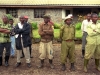 Guards in a National Park in Congo