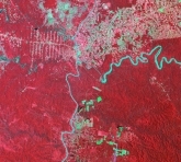 LANDSAT image, Iguazu, 1973