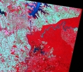 LANDSAT image, Iguazu, 1986