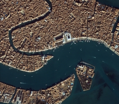 Venedig aus dem Weltraum