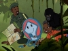 Cartoon Virunga Nationalpark