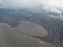 Luchtfoto van Mumbai