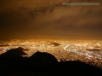 Mexico City at night