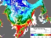 Chlorophyll concentration in the North Sea and Skagerrak Region, 12.03. - 19.03.2009