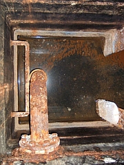 bilge well in a ship