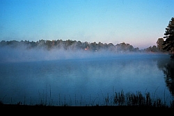 evaporation from a lake