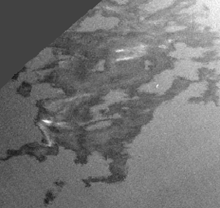 IR image of crude oil