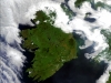 MERIS image with cloud cover around Ireland