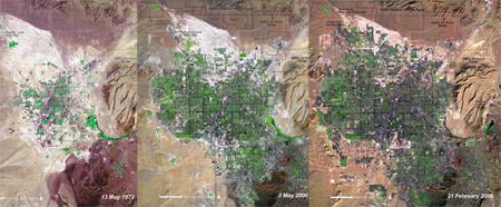 Las Vegas over time