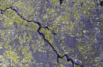 Flood of river Elbe, Germany