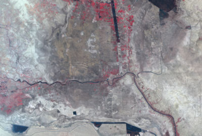 Mesopotamia marshes, 2000