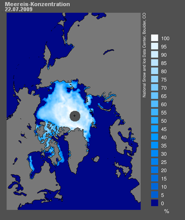 Sea ice concentration