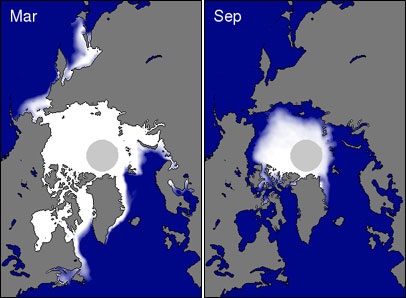 Ice growth