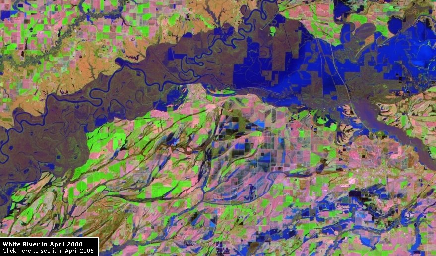 Πλυμμύρες στον Λευκό Ποταμό το 2008